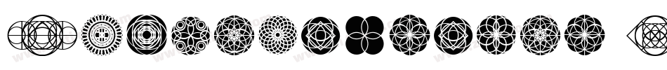 Kaleidoscopic Mind字体转换